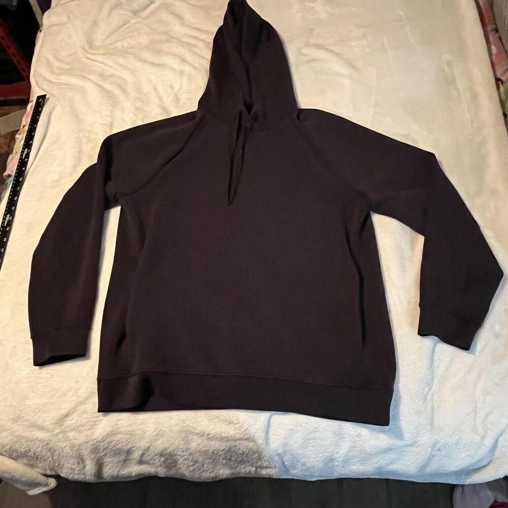 lululemon Smooth Spacer Classic-Fit Pullover Hoodie Medium Black